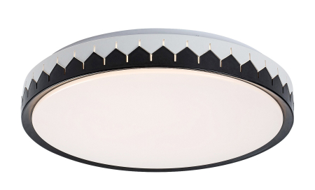 Moderne - Plafoniera Rabalux Malin LED 24W 1500lm 3000K-6500KK metal black gray stil modern, IP20 71303