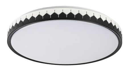 Plafoniera Rabalux Malin LED 48W 3000lm 3000K-6500K metal black gray stil modern, IP20 71304 [1]