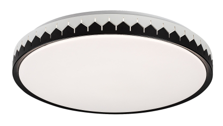 Moderne - Plafoniera Rabalux Malin LED 48W 3000lm 3000K-6500K metal black gray stil modern, IP20 71304