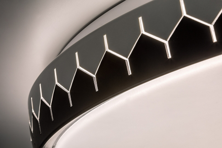 Plafoniera Rabalux Malin LED 48W 3000lm 3000K-6500K metal black gray stil modern, IP20 71304 [2]