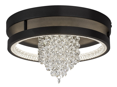 ILUMINAT - Plafoniera Rabalux Maribell LED 20W 1000lm 3000, 3500, 4000 metal black stil  230V, 50Hz IP20 71352