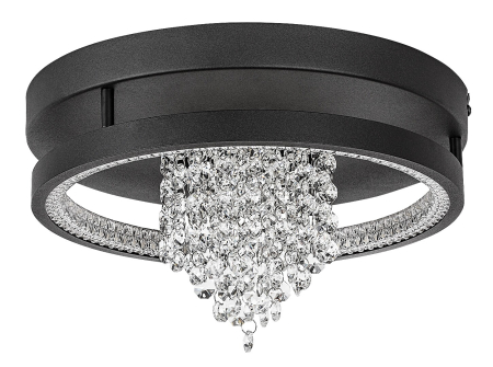 Plafoniera Rabalux Maribell LED 20W 1000lm 3000, 3500, 4000 metal black stil  230V, 50Hz IP20 71352 [1]