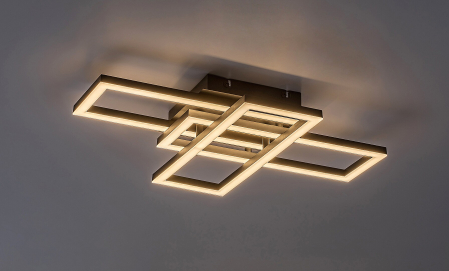 Plafoniera Rabalux Mereni LED 40W 2560lm 3000-6500K metal plastic negru alb IP20 [3]