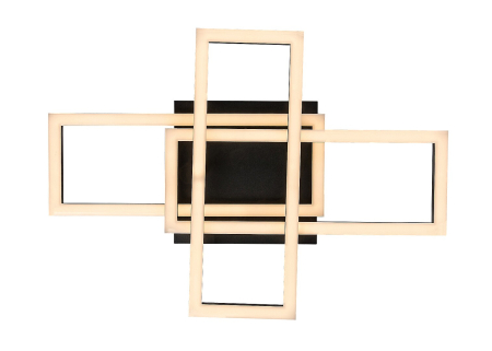 Plafoniera Rabalux Mereni LED 40W 2560lm 3000-6500K metal plastic negru alb IP20 [8]