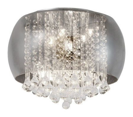 Moderne - Plafoniera Rabalux Ninelle G9 6x MAX 40W  metal sticlă crom IP20