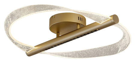 ILUMINAT INTERIOR - Plafoniera Rabalux Olyssia LED 24W 1300lm 3000 metal gold stil decor 230V, 50Hz IP20 71464