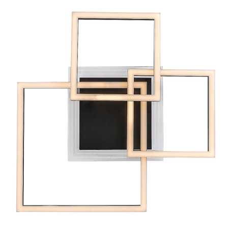 Plafoniera Rabalux Ottavia LED 40W 3100lm 3000K metal black stil modern, IP20 71371 [4]