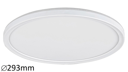 ILUMINAT - Plafoniera Rabalux Pavel LED 18W 1700lm 4000 plastic white stil funcțional 230V, 50Hz IP20 3427