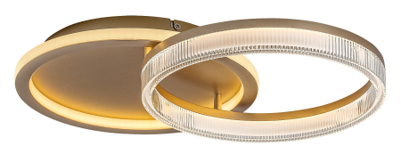 Moderne - Plafoniera Rabalux Rivona LED 22W 1500lm 3000K-6500K metal gold stil modern, IP20 71472