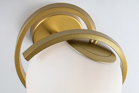 Plafoniera Rabalux Sarabi E27 E27 1x MAX 20W metal gold stil modern, IP20 71301 [2]