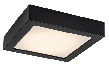 ILUMINAT - Plafoniera Rabalux Shaun2 LED 15W 1450lm 3000 plastic black stil minimal 230V, 50Hz IP20 71214
