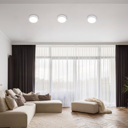 Plafoniera Rabalux Shaun2 LED 24W 2370lm 3000 plastic white stil minimal 230V, 50Hz IP20 71206 [6]