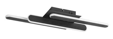 Plafoniera Rabalux Sindri LED 18W 950lm 3000, 4000 metal black stil modern 230V, 50Hz IP20 71051 [2]