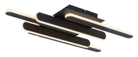 Plafoniera Rabalux Sindri LED 36W 1900lm 3000, 4000 metal black stil modern 230V, 50Hz IP20 71050 [0]