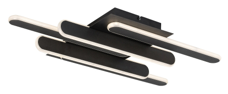 Plafoniera Rabalux Sindri LED 36W 1900lm 3000, 4000 metal black stil modern 230V, 50Hz IP20 71050 [1]