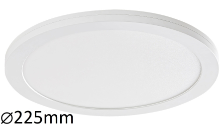 Plafoniera Rabalux Sonnet LED 18W 1880lm 4000 metal white stil funcțional 230V, 50Hz IP20 1489 [1]