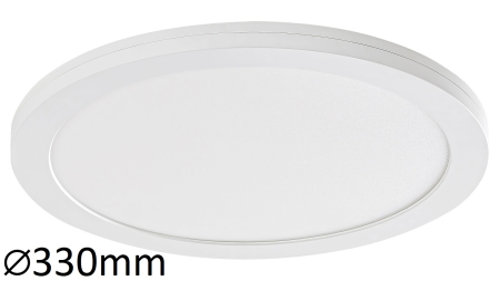 Plafoniera Rabalux Sonnet LED 30W 2800lm 4000KK metal white stil functional, IP20 1490 [1]