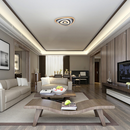 Plafoniera Rabalux Taneli LED 51W 3685lm 3000-6500K metal acril alb alb IP20 [9]