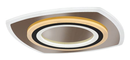 Plafoniera Rabalux Taneli2 LED 60W 4950lm 3000K,4000K,6000 metal black gold stil modern, IP20 71317 [2]