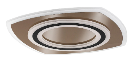 Plafoniera Rabalux Taneli2 LED 60W 4950lm 3000K,4000K,6000 metal black gold stil modern, IP20 71317 [1]