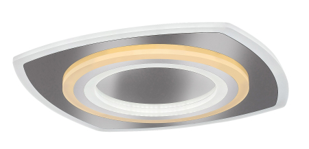 Plafoniera Rabalux Taneli2 LED 60W 6100lm 3000,4000,6000K metal acril crom alb IP20 [1]