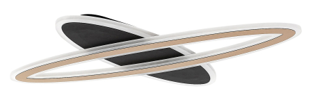 Plafoniera Rabalux Taneli2 LED 70W 6250lm 3000,4000,6000K metal acril negru/ auriu alb IP20 [2]