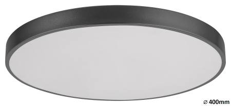 Plafoniera Rabalux Tesia LED 36W 2600lm 3000 metal mat black stil modern 230V, 50Hz IP20 3314 [1]