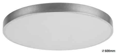 Plafoniera Rabalux Tesia LED 60W 5000lm 3000-6000K metal plastic argintiu alb IP20 [1]