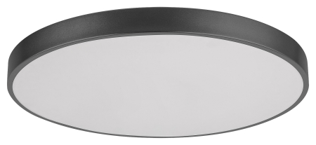 Moderne - Plafoniera Rabalux Tesia LED 60W 5000lm 3000-6000K metal plastic negru mat alb IP20