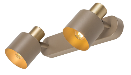 Moderne - Plafoniera Rabalux Tisandra E14 E14 2X MAX 10W metal gray beige stil modern, IP20 73142