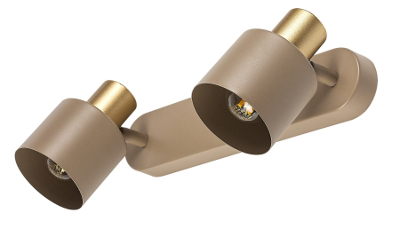 Plafoniera Rabalux Tisandra E14 E14 2X MAX 10W metal gray beige stil modern, IP20 73142 [1]