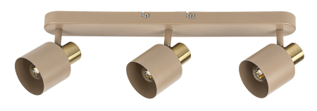 Plafoniera Rabalux Tisandra E14 E14 3X MAX 10W metal gray beige stil modern, IP20 73143 [1]