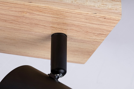 Plafoniera Rabalux Toras GU10 GU10 3X MAX 5W   lemn wood stil scandinav 230V, 50Hz IP20 73123 [4]