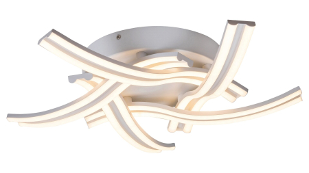 Plafoniere - Plafoniera Rabalux Tulio LED 60W 4000lm 3000K metal plastic alb  IP20