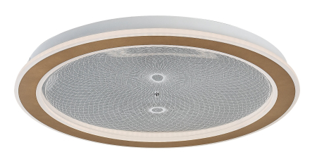 Moderne - Plafoniera Rabalux Zofrael LED 34W 2400lm 3000K-6500K metal gold stil, IP20 71282