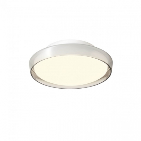 Moderne - PLAFONIERĂ REDO ARCA PL LED 12W 3000/4000K SWH/SMOKE BLACK (5.1.2)