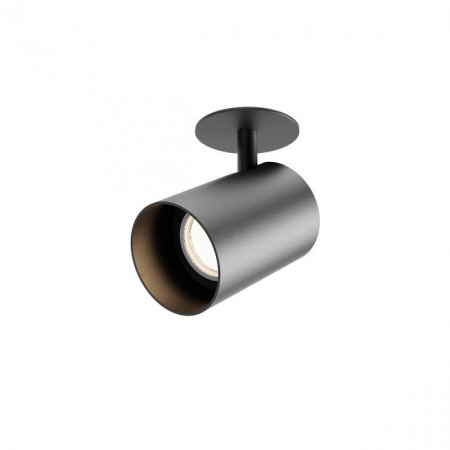 Moderne - Plafoniera REDO CORINTH 01-3439 GU10 1x7W    Aluminiu Extrudat Negru Mat IP20