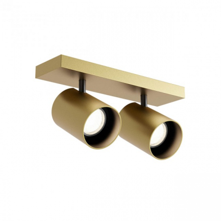 Moderne - Plafoniera REDO CORINTH 01-3441 GU10 2x7W    Aluminiu Extrudat Gold IP20