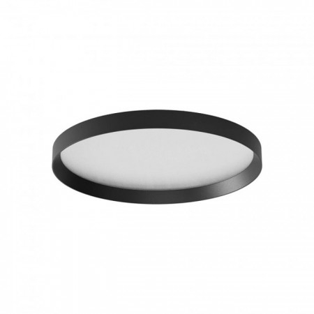 Moderne - Plafoniera Redo Dama, negru mat, LED CCT, 40W, 3762 lumeni, 3000K/4000K/5000K, D.45 cm, 01-3754