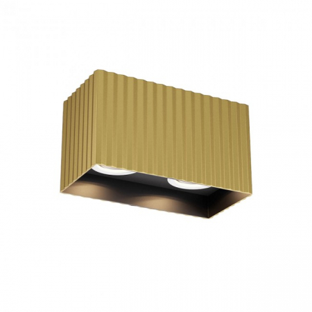 BLACK FRIDAY - Plafoniera Redo DELPHI 01-3411 Auriu mat GU10 2x7W   IP20
