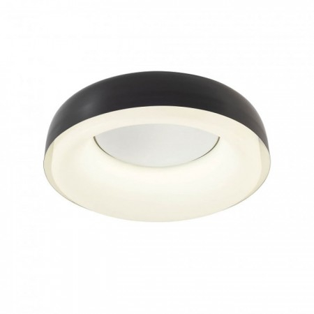 BLACK FRIDAY 2024 - Plafoniera Redo Dip, negru lucios, LED CCT, 30W, 2091 lumeni, 2700K/3000K/4000K/5000K/6500K, D.49 cm, 01-3722