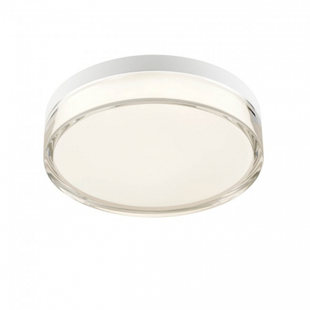 Moderne - PLAFONIERĂ REDO FRISBI PL LED 12W 3000K/4000K D230 IP44 WH(5.1.2)
