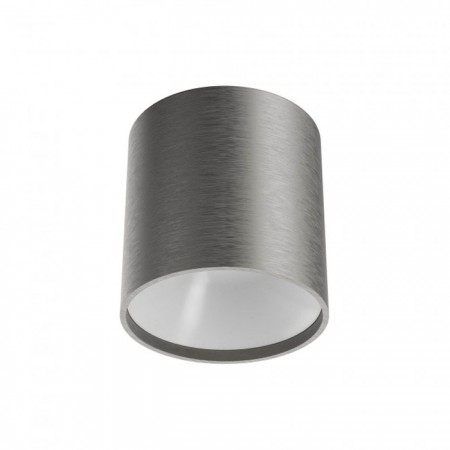 Moderne - Plafoniera Redo Hera, foggy nickel, LED, 14.5W, 798 lumeni, alb cald 3000K, D.9 cm, 01-3679