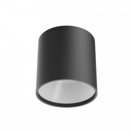 Moderne - Plafoniera Redo Hera, negru mat, LED, 14.5W, 798 lumeni, alb cald 3000K, D.9 cm, 01-3680
