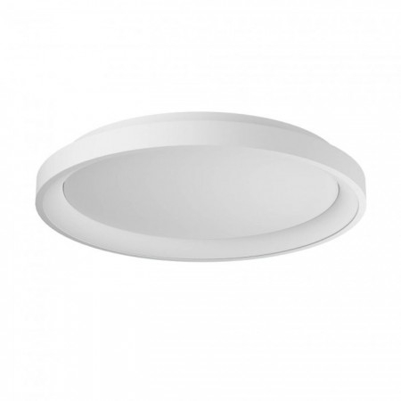 Moderne - Plafoniera Redo Iconic, alb mat, LED CCT, 40W, 2510 lumeni, 3000K/4000K, D.48 cm, 01-3905