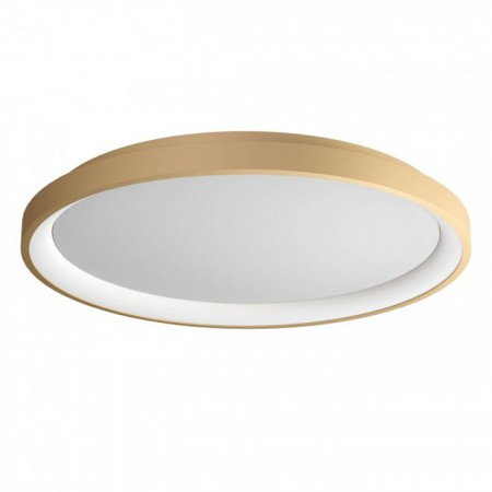Moderne - Plafoniera Redo Iconic, auriu mat, LED CCT, 50W, 2892 lumeni, 3000K/4000K, D.58 cm, 01-3909