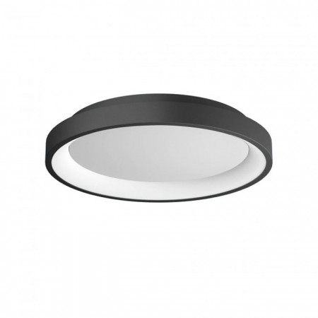 BLACK FRIDAY 2024 - Plafoniera Redo Iconic, negru mat, LED CCT, 30W, 1780 lumeni, 3000K/4000K, D.38 cm, 01-3904
