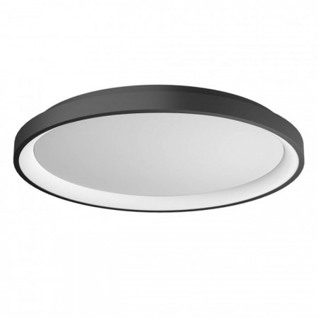 Plafoniere - Plafoniera Redo Iconic, negru mat, LED CCT, 50W, 2892 lumeni, 3000K/4000K, D.58 cm, 01-3910