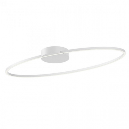 Plafoniera Redo Leo 01-3335 Metal/Aluminiu Alb mat LED 43W 3000K, 4000K 2916 lm 3 Step Dimming IP20