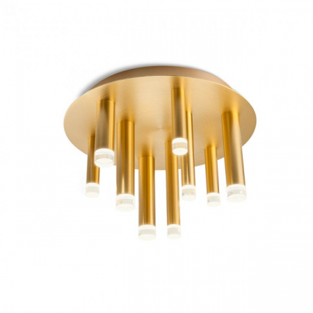 BLACK FRIDAY 2024 - Plafoniera REDO Madison 01-2039 LED 36W h236 Ø360 2448lm 3000K IP20 Nedimabil Auriu Mat